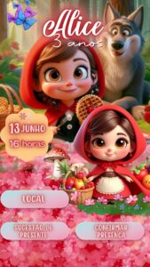 CHAPEUZINHO VERMELHO