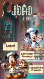 MICKEY CONFEITEIRO