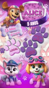 PATRULHA CANINA MENINA